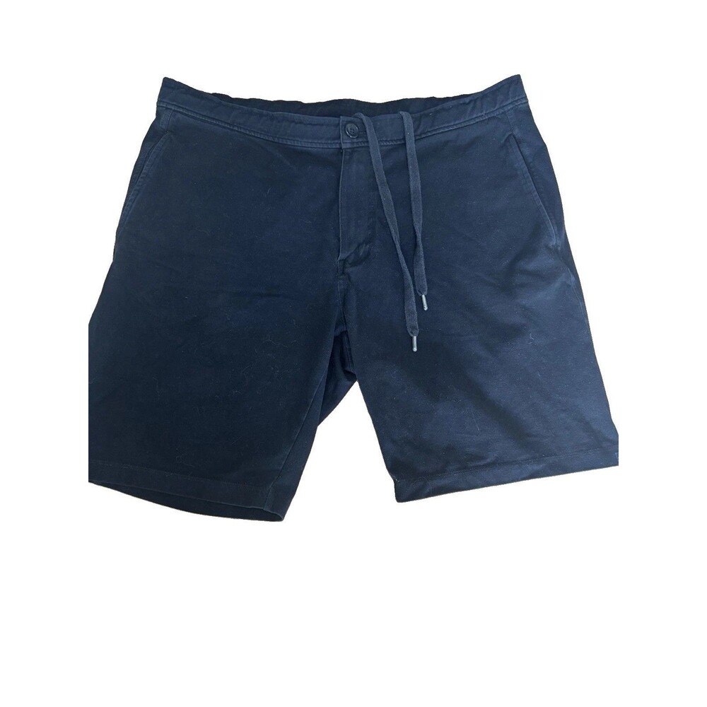 Good Man Brand Men's Size L Black Sporting Good Chino Drawstring Shorts 9"